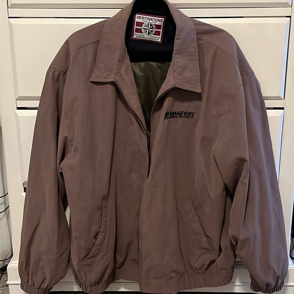 barely worn brown coat